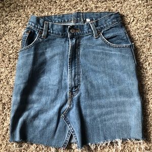 Urban renewal Levi’s skirt